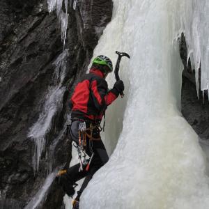 lezení ledů