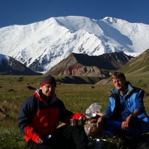 base camp pod Pikem Lenina