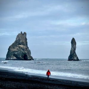 Mirek Bednařík a bunda Faramugo Expedition na Islandu