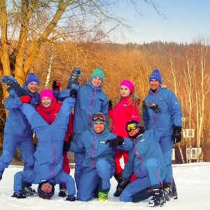 Bundy Nanorak a kalhoty Xuub pro instruktory lyžařské školy